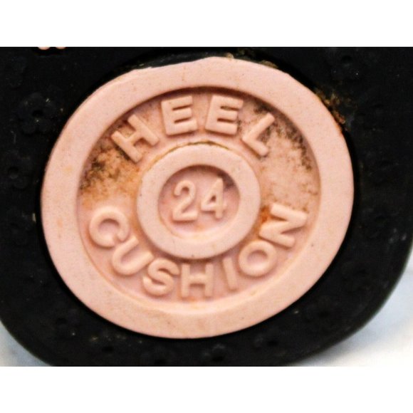 PediPed Black Mary Jane Shoes Toddler Girl sz 7.5 8 Bow Dress Flex Cushion Heel - Picture 11 of 12